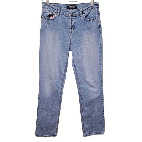 London Jeans Stretch Boyfriend Straight Leg Casual Women's Size 6 - Picture 1 of 7